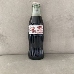 1993 National champion Coca-Cola bottle