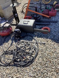 Compressor ** motor stand *** tire changer ** chainsaw **