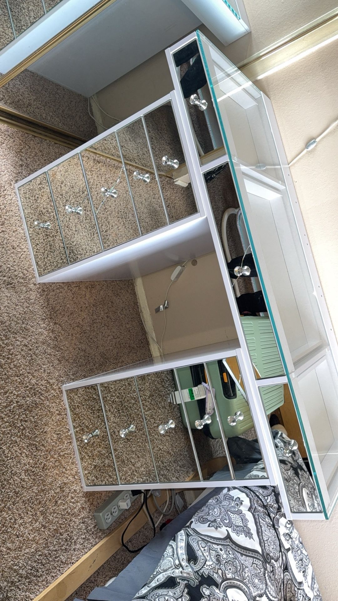 SlayStation Makeup Vanity Tabletop + Drawer Units Bundle