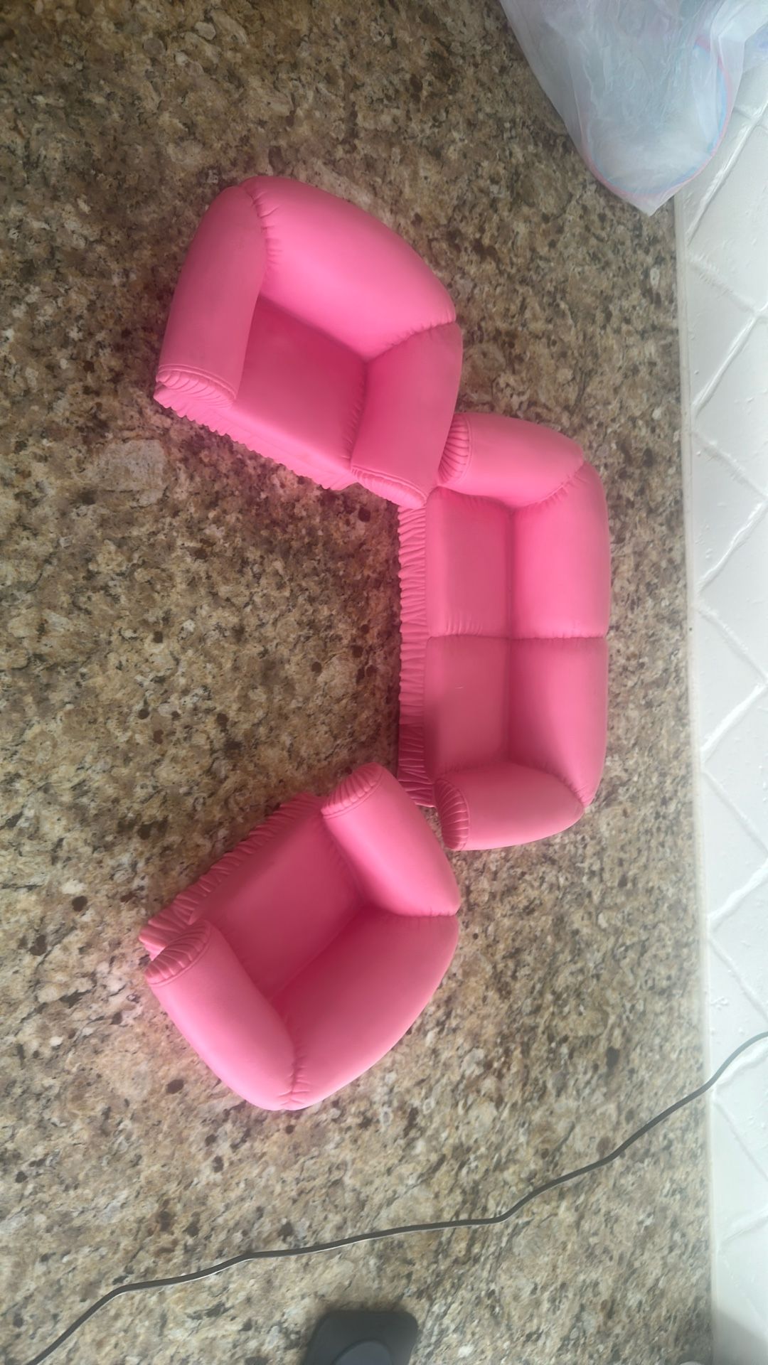 1988 Barbie Couch And Chairs 