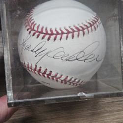 Sparky Anderson Signed Baseball