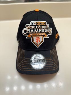 San Francisco Giants black & orange 2010 World Series Champions cap