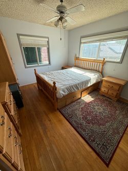 Solid Wood Bedroom Set