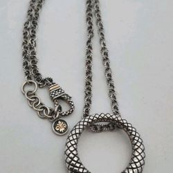 Andrea Candela CJI Sterling Silver & 18K Gold Diamond 