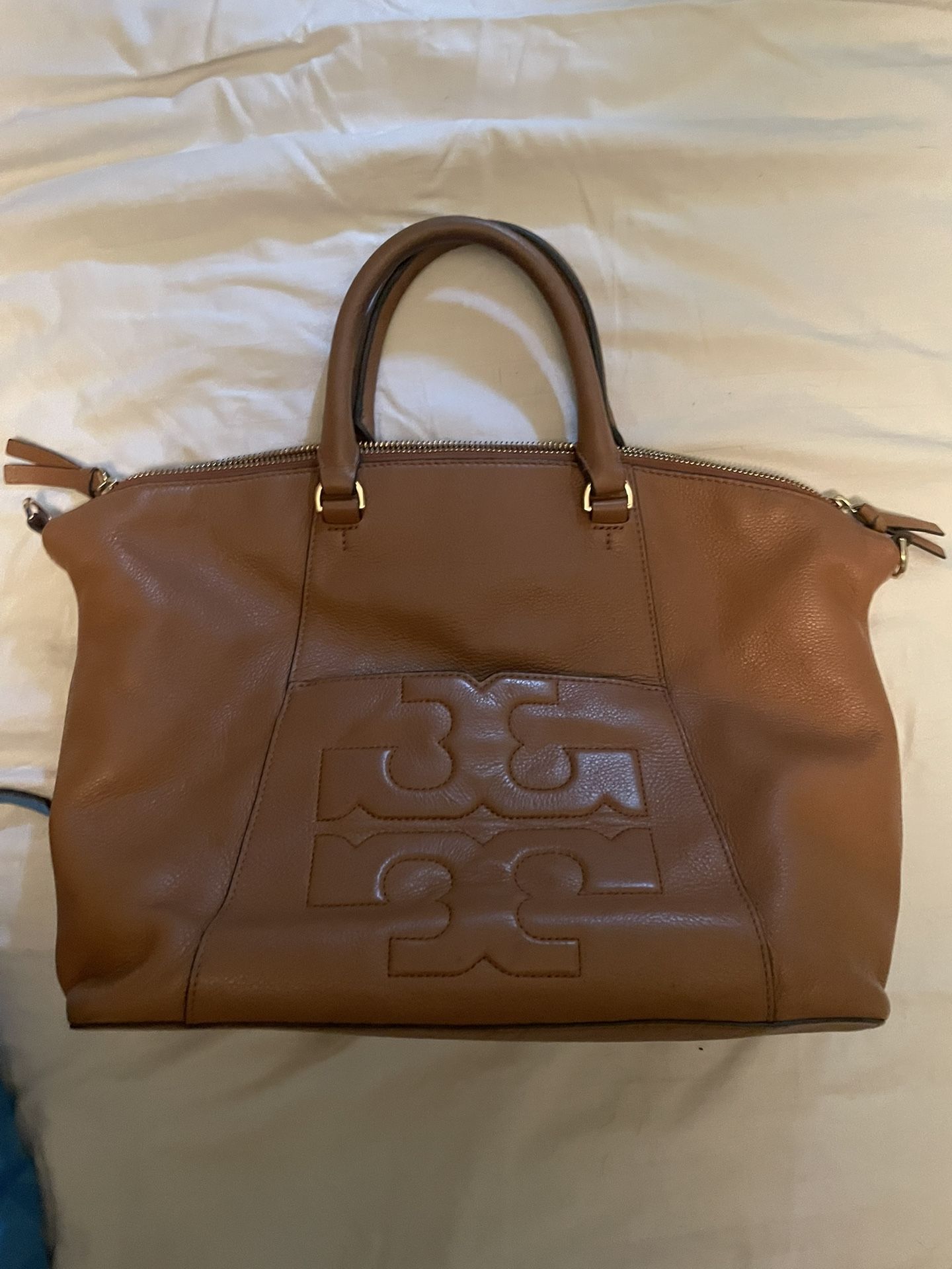 Tory Burch Brown Leather Purse