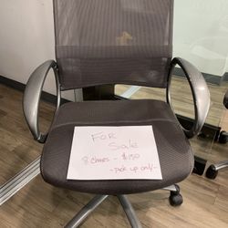 Office Chairs - 8 For $150 Pick Up
