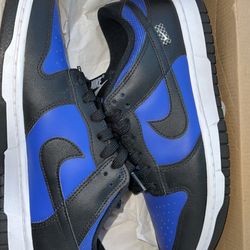 Astronomy Blue And Black/White Dunks 7.5