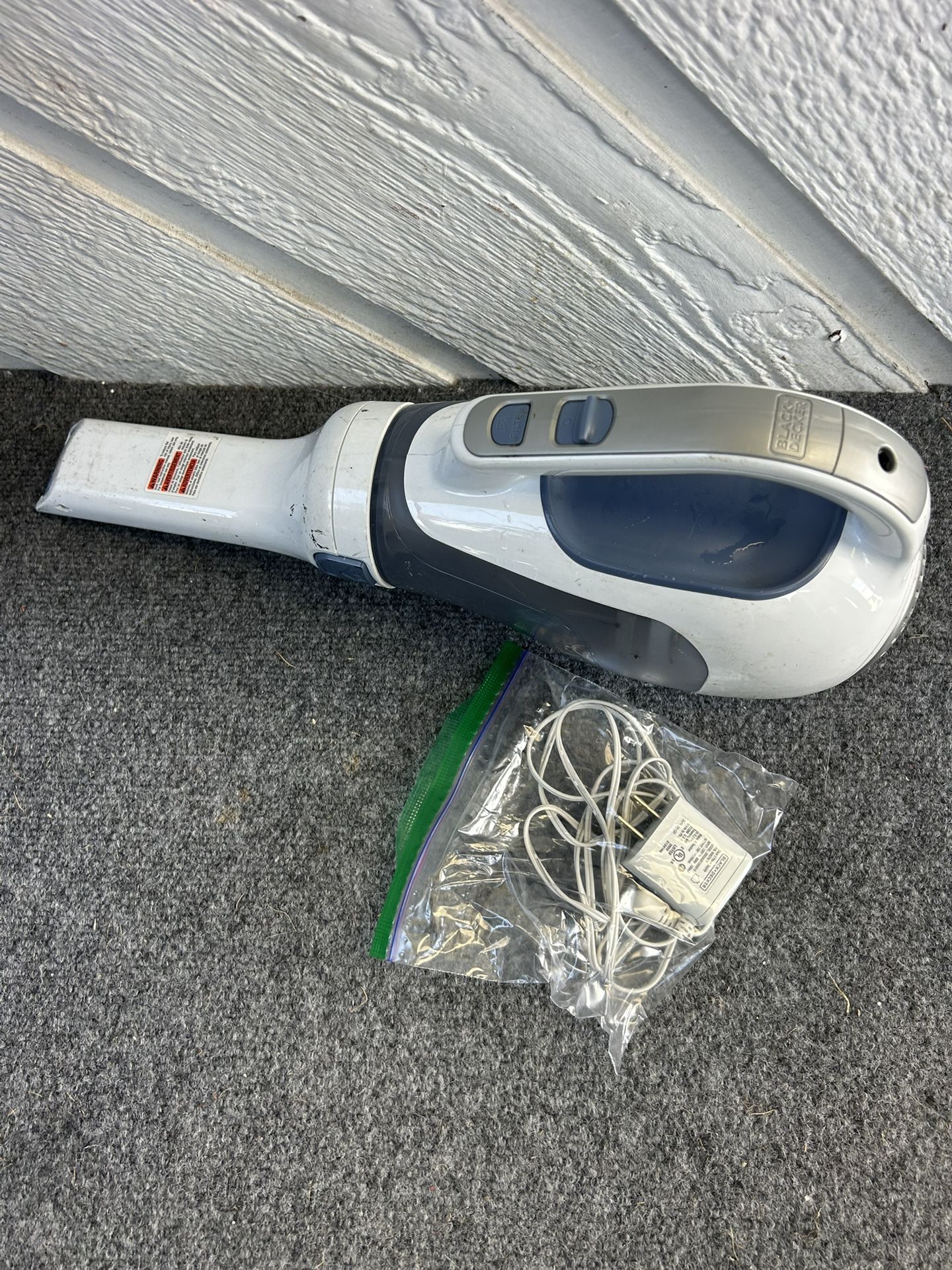 FREE Black & Decker Small Hand Held Vacuum