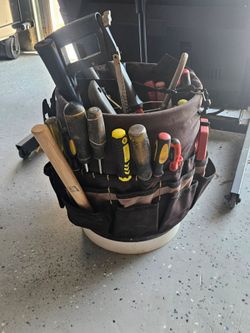Bucket of tools
