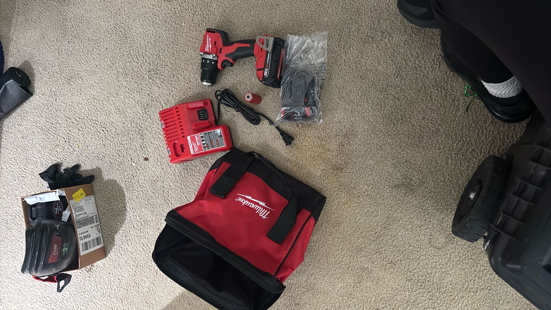 Milwaukee Drill Driver Set
