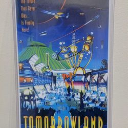 Tomorrowland Disney Collector's Poster