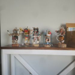 Vintage 1950s Kachina Dolls