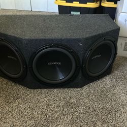 Car Audio System-Subwoofer, Amp, Head Unit