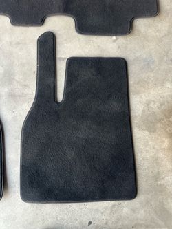 Black Carpet Car Floor Mats Set