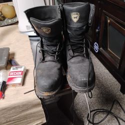 Size 10 Irish Sitter Work Boots Steel Toed