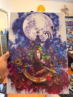 Majoras Mask Displate