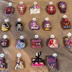 BADGE HOLDERS $15 Flat Back Glitter Acrylics’s $1 Each 