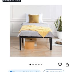 Twin platform Bed Frame 18”