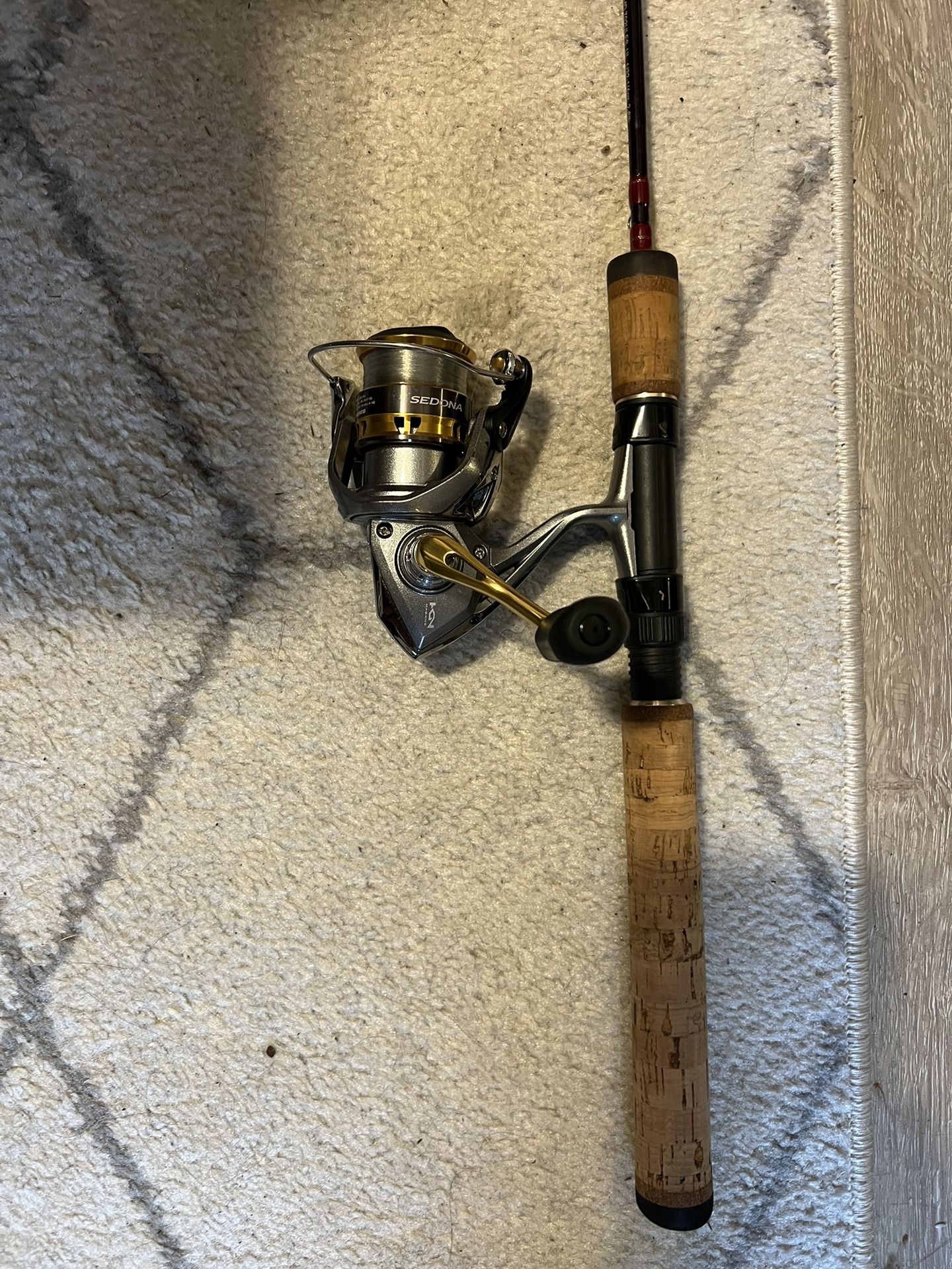 7ft Daiwa Spinmatic UL Shimano Sedona1000