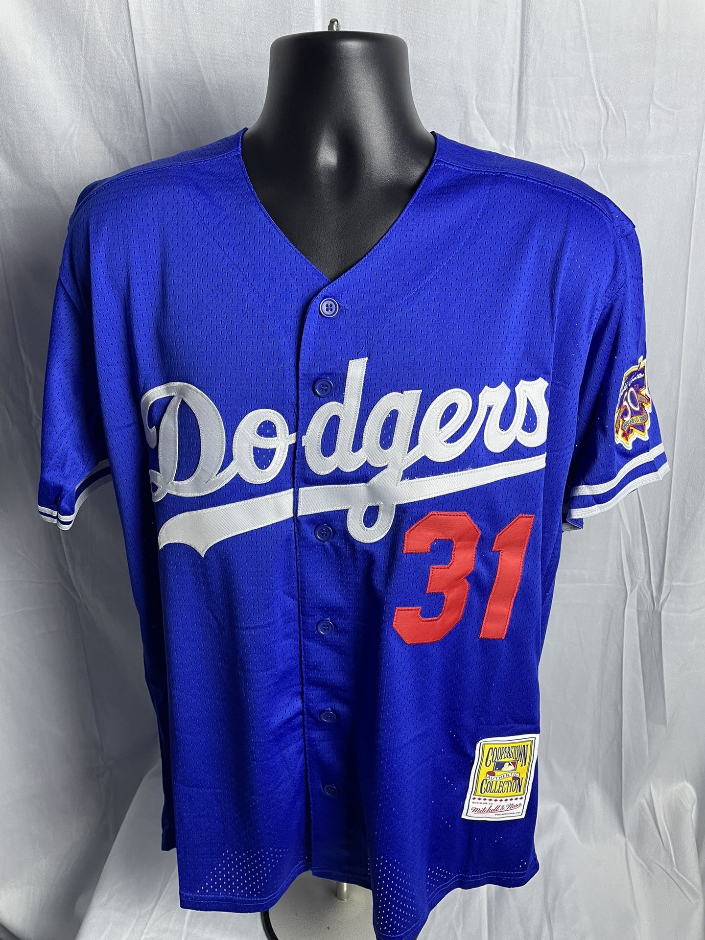 Nike Men's Mike Piazza Los Angeles Dodgers Coop Player Replica Jersey -  Macy's