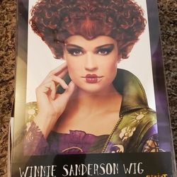 Winnie Sanderson wig. Hocus Pocus. Adult size.