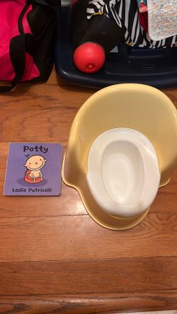 Baby Bjorn Potty Trained little potty + Potty book Leslie Patricelli