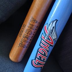 Vintage  1990s Los Angeles Angels Bats