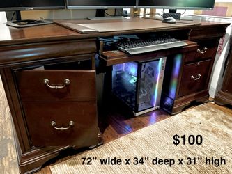 Solid Wood Desk