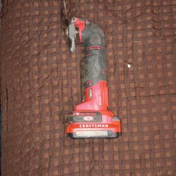 Like New Craftsman 20V Oscillating Tool With Battery 