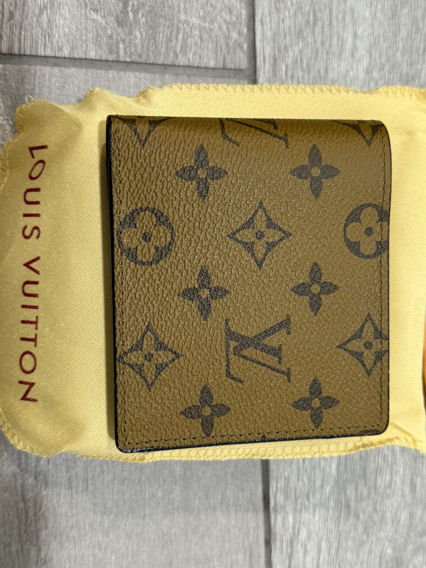 Louis Vuitton leather men’s wallet