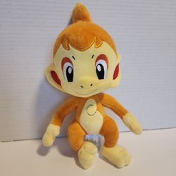 Nintendo Pokemon Official Chimchar 10” Plush Doll Jazwares Plushie