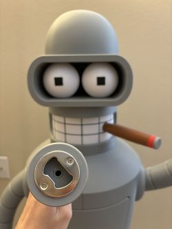 Life-sized Bender Statue
