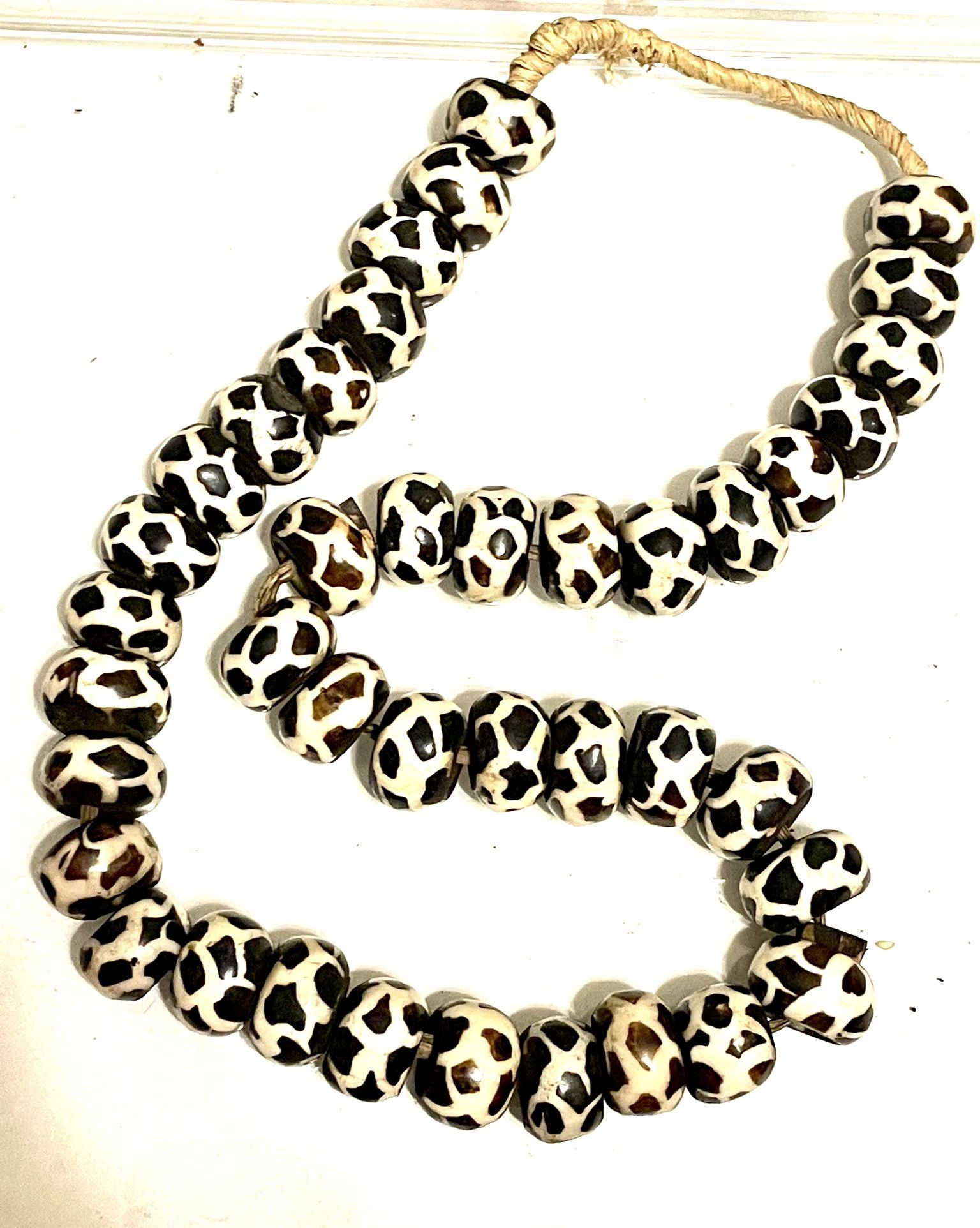 Ethic African Giraffe Bone Beads