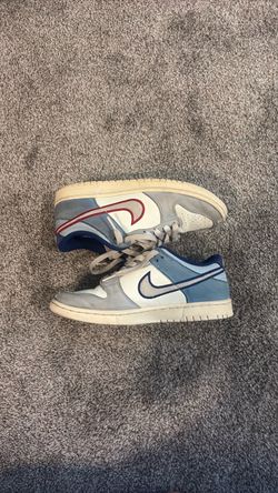 Nike Dunk Low 6Y Blue Grey Red