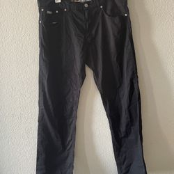 Hugo BOSS PANTS size 35/36 black color