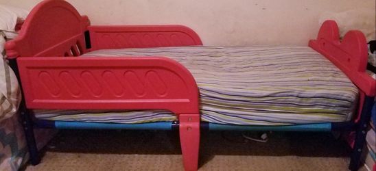 Toddler Bed and Mattress