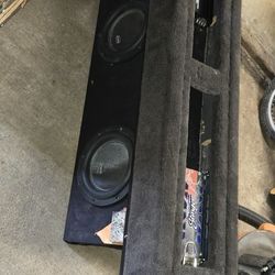 Subwoofers And Box, AMERICAN BASS