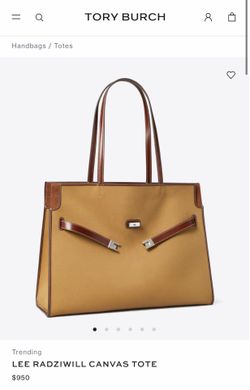 Tory Burch Lee radzwill tote