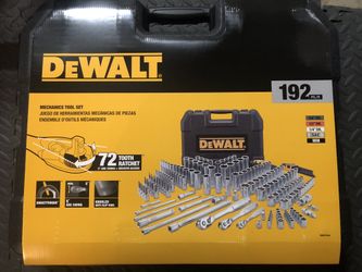 DeWalt 192 Pc Mechanics Tool Set