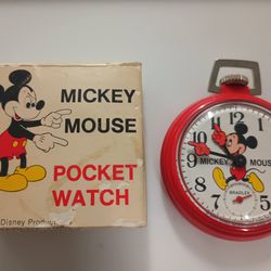 Mickey Mouse Pocket Watch 