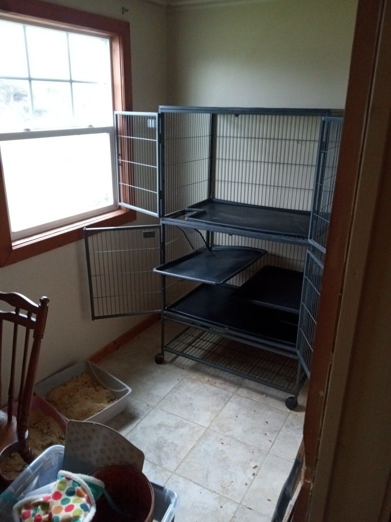 Large 3 Story Pet Cage
