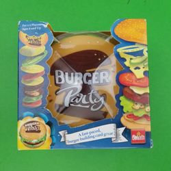 Goliath-Burger Party Fast Fun Card Game 2-5 Players Age 6 and Up Party Game 