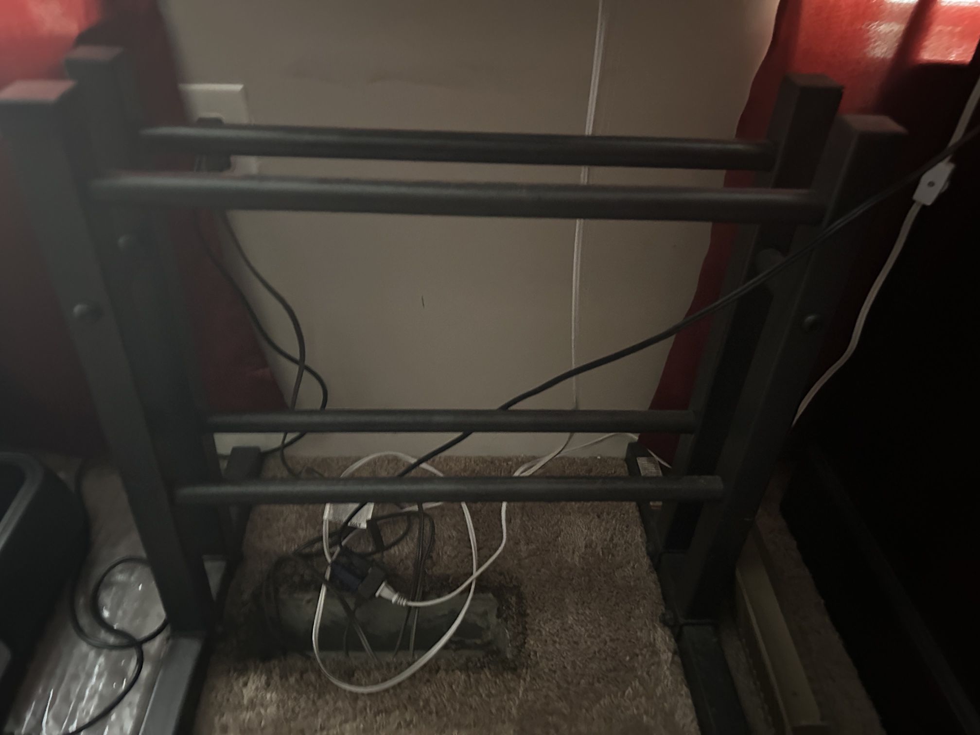 Weight Rack And Dumbbells (need Weight)