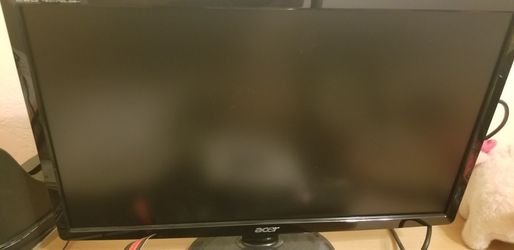 18" Acer monitor & keyboard for work/school