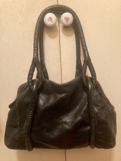 Furla leather bags made in Italy Blk