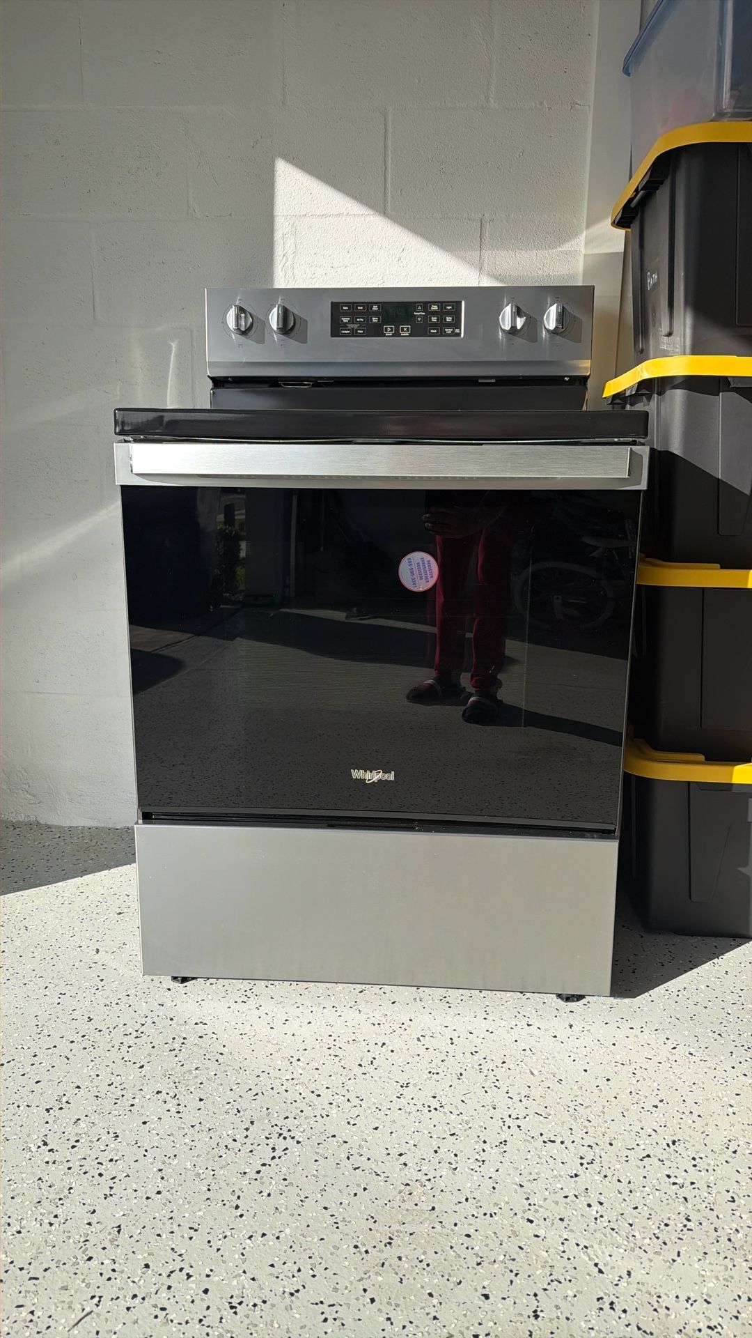 Whirlpool 5.3 Cu. Ft. Electric 5-in-1 Air Fry Oven (WFE550S0LZ)