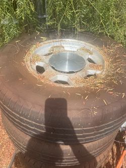 GMC wheels and tires 16”