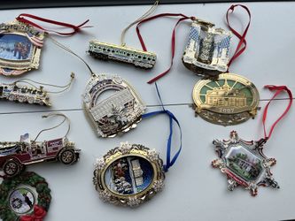 Various Christmas Ornaments