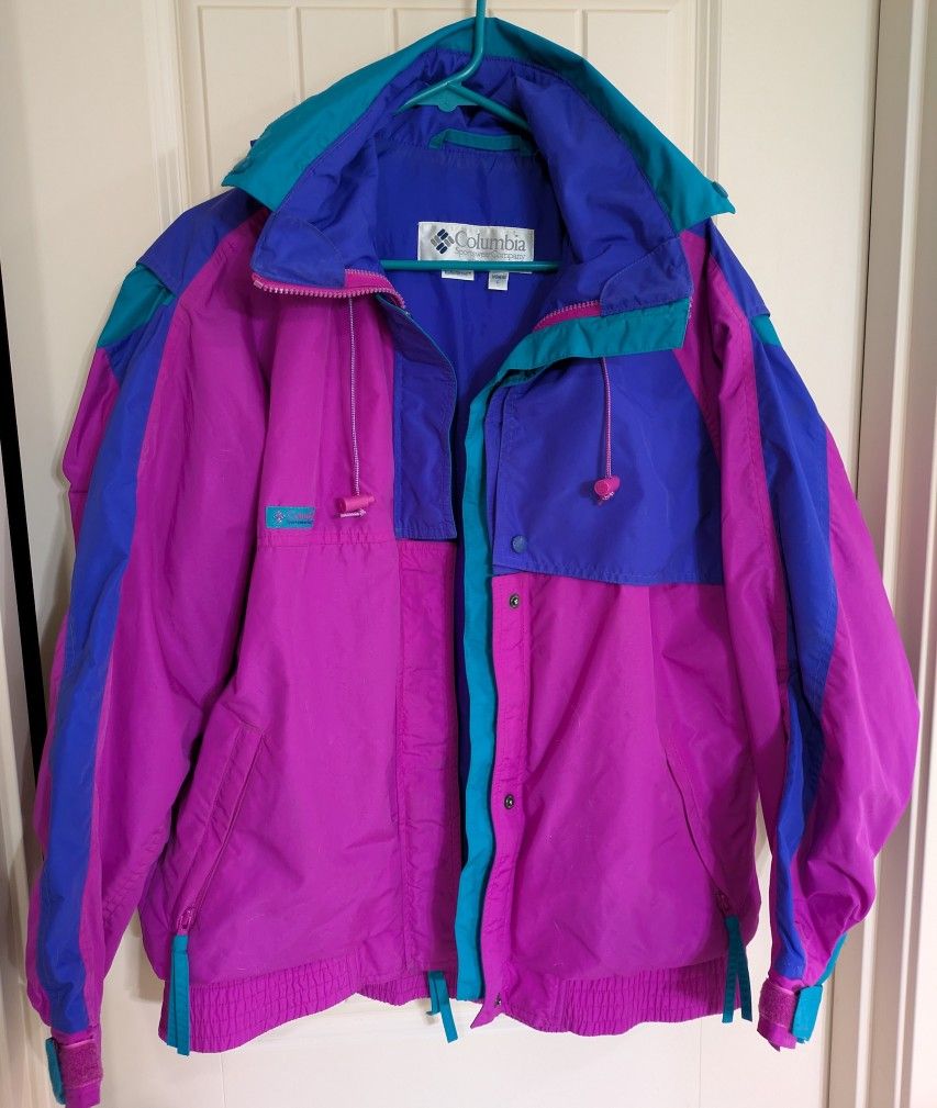 Vintage Columbia Criterion 3-in-1 Winter Jacket, Women's Large