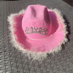 Pink Cowboy Hat Halloween 